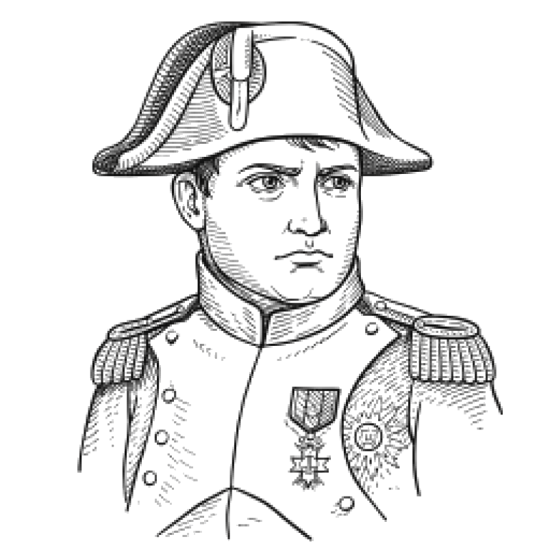 sketch napoleon